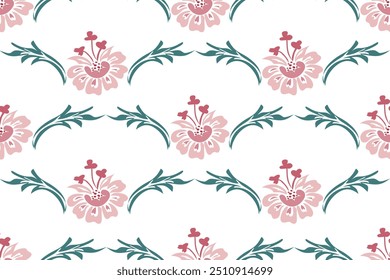 ikat Abstrakte Ethnische Kunst.Nahtloses Muster in Stammes-, Volksstickerei und mexikanischem Stil. Aztec geometic art ornament print.Design für Teppich, Abdeckung.Tapete, Verpackung, Stoff, Kleidung.
