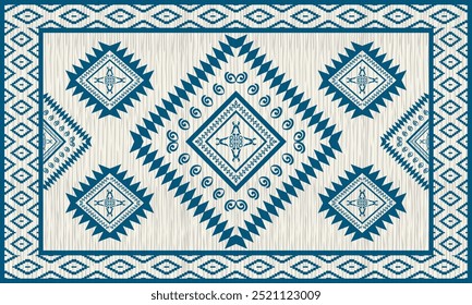 Ikat abstracto arte étnico. patrón sin fisuras en tribal, bordado popular, y estilo mexicano.
Impresión geométrica azteca del ornamento del arte. Diseño para la alfombra, cubierta. Fondo de pantalla, envoltura, tela, ropa.