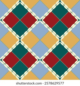 ikat Abstract Ethnic art.Seamless pattern in tribal, folk embroidery, and Mexican style. Aztec geometic  art ornament print.Design for carpet, cover.wallpaper, wrapping, fabric, clothing