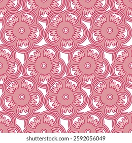ikat Abstract Ethnic art.Seamless pattern in tribal, folk embroidery, and Batik style. Aztec geometic  art ornament print.Design for carpet, cover.wallpaper, wrapping, fabric, clothing, Blossom,Acacia