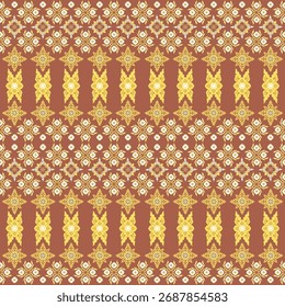 ikat Arte étnico Abstractas. Patrón sin fisuras en estilo tribal, popular y mexicano. Impresión geométrica azteca del ornamento del arte. Diseño para la alfombra, cover.Fondo de pantalla, envoltura, tela, ropa