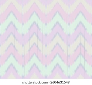 Ikat Abstract ethnic geometric pattern, Motif Seamless pattern traditional. Ikat pattern. Tribal, Boho. abstract style, Pastel pattern ornate. Design for texture, fabric, cloth, decoration, embroidery