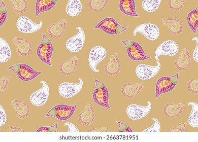 Ikat arte Ético Abstractas, patrón de Pascua sin fisuras