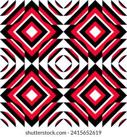 Patrón abstracto y sin fisuras de Ikat para el trabajo artístico y la producción