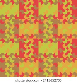 Ikat abstract seamless pattern for artwork and production