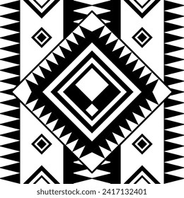 Ikat abstract seamless pattern for artwork and production