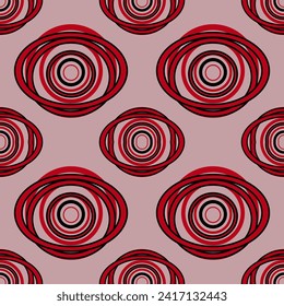Ikat abstract seamless pattern for artwork and production