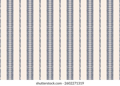 Ikat Abstract striped Ethnic art. Seamless patterns tribal, folk embroidery, and Mexican style. Aztec geometric art ornament print.Design for carpet,  cover wallpaper, wrapping, fabric, clothing