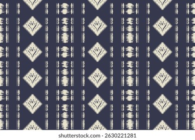 Ikat Abstract striped Ethnic art. Seamless patterns tribal, folk embroidery, and Mexican style. Aztec geometric art ornament print.Design for carpet, cover wallpaper, wrapping, fabric, clothing