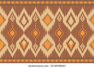  Ikat  abstract Vector Geometric ethnic  tribal seamless pattern traditional Aztec style Design for background ,Capet,wall paper,clothing, wrapping,batik ,fabric , silk,pillow case,iPhone case ,book c