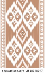  Ikat  abstract Vector Geometric ethnic  tribal seamless pattern traditional Aztec style Design for background ,Capet,wall paper,clothing, wrapping,batik ,fabric , silk,pillow case,iPhone case ,book c