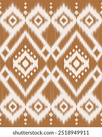  Ikat  abstract Vector Geometric ethnic  tribal seamless pattern traditional Aztec style Design for background ,Capet,wall paper,clothing, wrapping,batik ,fabric , silk,pillow case,iPhone case ,book c