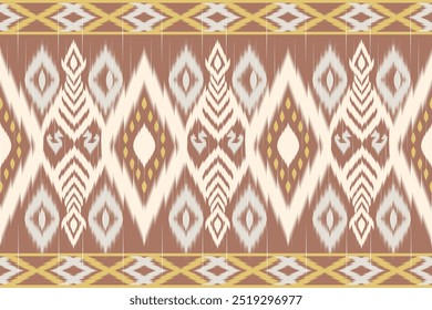  Ikat  abstract Vector Geometric ethnic  tribal seamless pattern ,Navajo ,Aztec style Design for background ,Capet,wall paper,clothing, wrapping,batik ,fabric , silk,pillow case,iPhone case ,book cove