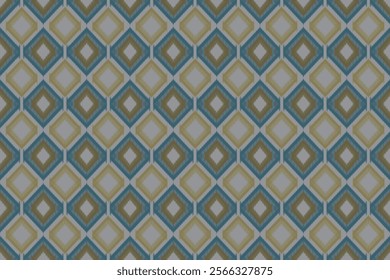 Ikat Abtract art. Seamless pattern in tribal folk embroidery, and Mexican style Aztec geometric art ornament print. Design for Capet, cover, wallpaper, wrapping, Fabric clothing	