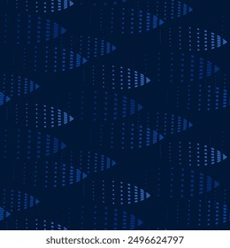 Ikat, Adras - seamless ethnic pattern. Uzbekistan, Tajikistan, Boho, Asia. Vector Illustration for greeting cards, printing for textile design, wallpaper, surface textures