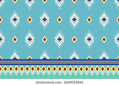 Ikat, Adras - padrão étnico perfeito. Uzbequistão, Tajiquistão, Boho, Ásia. Ilustração vetorial para cartões de saudação, impressão para design têxtil, papel de parede, texturas de superfície