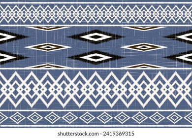 ikat African Indian art, Abstract White. Ethnic beautiful seamless pattern. India Thai pattern. Mexican striped style. Native traditional. Design for background, fabric, clothing Kente.