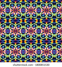 Ikat Art. Print. Ethnic Infinite Arabesque Moroccan Fabric. Line Vintage Backdrop. Antique Textile Texture. Ikat Art Vector.