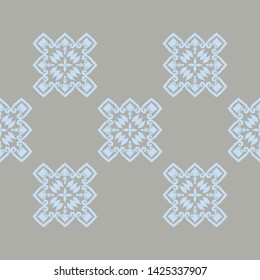 Ikat. Art seamless pattern. Ethnic print. Multicolored. Boho. Traditional ornament. Folk motif. Vector geometric background. Can be used for social media, posters, email, print, ads designs.