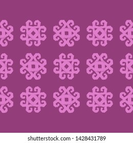 Ikat. Art seamless pattern. Ethnic print. Multicolored. Boho. Traditional ornament. Folk motif. Vector geometric background. Can be used for social media, posters, email, print, ads designs.