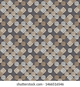 Ikat. Art seamless pattern. Ethnic print. Multicolored. Boho. Traditional ornament. Folk motif. Vector geometric background. Can be used for social media, posters, email, print, ads designs.