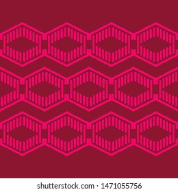 Ikat. Art seamless pattern. Ethnic print. Multicolored. Boho. Traditional ornament. Folk motif. Vector geometric background. Can be used for social media, posters, email, print, ads designs.