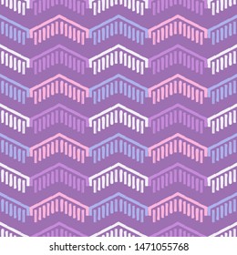 Ikat. Art seamless pattern. Ethnic print. Multicolored. Boho. Traditional ornament. Folk motif. Vector geometric background. Can be used for social media, posters, email, print, ads designs.