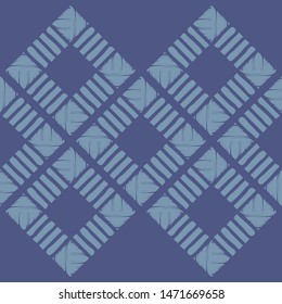 Ikat. Art seamless pattern. Ethnic print. Multicolored. Boho. Traditional ornament. Folk motif. Vector geometric background. Can be used for social media, posters, email, print, ads designs.