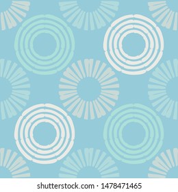 Ikat. Art seamless pattern. Ethnic print. Boho. Traditional ornament. Vector geometric background. Can be used for social media, posters, email, print, ads designs.