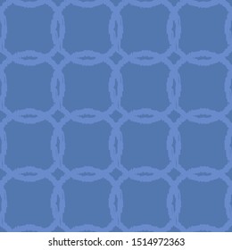 Ikat. Art seamless pattern. Ethnic print. Multicolored. Boho. Folk motif. Vector geometric background. Can be used for social media, posters, email, print, ads designs.