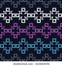  Ikat. Art seamless pattern. Ethnic print. Boho. Folk motif. Vector geometric background. Can be used for social media, posters, email, print, ads designs.