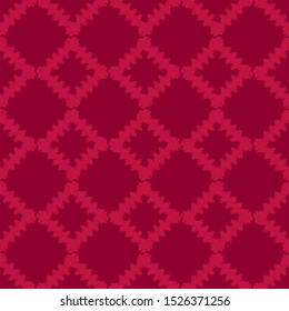 Ikat. Art seamless pattern. Ethnic print. Vector geometric background. Can be used for social media, posters, email, print, ads designs.