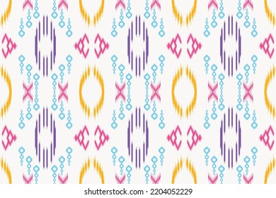 ikat aztec tribal African Binding to create new patterns and yarn dyed several times to create intricate multicolored patterns. when finished dyeing tie them all off and weave the threads into cloth.