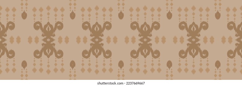 Ikat fondo batik textil sin costuras diseño vectorial digital para Print saree Kurti Borneo Tejidos símbolos de pincel swatings algodón