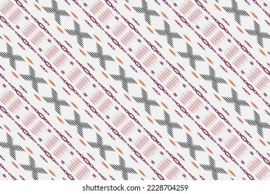 Ikat background tribal abstract Seamless Pattern. Ethnic Geometric Ikkat Batik Digital vector textile Design for Prints Fabric saree Mughal brush symbol Swaths texture Kurti Kurtis Kurtas