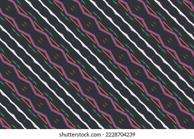 Ikat background tribal color Seamless Pattern. Ethnic Geometric Batik Ikkat Digital vector textile Design for Prints Fabric saree Mughal brush symbol Swaths texture Kurti Kurtis Kurtas