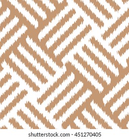 Ikat basket weave pattern seamless background tile

