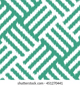 Ikat basket weave pattern seamless background tile

