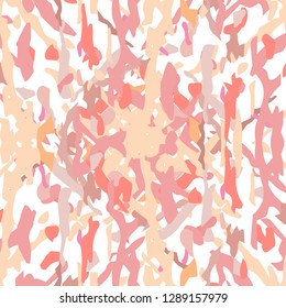 Ikat batik print modern style, shibori fabric design. Tribal embroidery ethnic seamless pattern. Vintage endless repeat ornament. Traditional folk ikat surface. Vector watercolor geometric background.