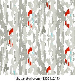 Ikat batik print modern style, shibori fabric design. Tribal embroidery ethnic seamless pattern. Vintage endless repeat ornament. Traditional folk ikat texture. Vector watercolor geometric background.