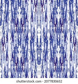 Ikat Batik drucken modernen Stil, shibori Stoff Design. Stammesstickerei ethnisches nahtloses Muster. Vintage endlose Wiederholungsschmuck. Traditionelle Volkstümtextur. Geometrischer Hintergrund für Vektorwasserfarbe.