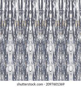 Ikat Batik drucken modernen Stil, shibori Stoff Design. Stammesstickerei ethnisches nahtloses Muster. Vintage endlose Wiederholungsschmuck. Traditionelle Volkstümtextur. Geometrischer Hintergrund für Vektorwasserfarbe.