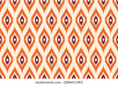  ikat black white Abstract Ethnic art. Seamless pattern in tribal, folk embroidery, and Mexican style. Aztec geometric art ornament print.Design for carpet, cover.wallpaper, wrapping, fabric, clothing