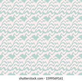 Ikat border. Geometric folk ornament. Tribal vector texture. Seamless striped pattern in Aztec style. Ethnic embroidery. Indian, Scandinavian, Gypsy, Mexican, African rug.