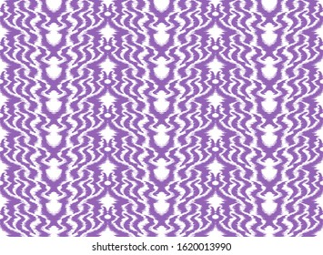 Ikat border. Geometric folk ornament. Tribal vector texture. Seamless striped pattern in Aztec style. Ethnic embroidery. Indian, Scandinavian, Gypsy, Mexican, African rug.