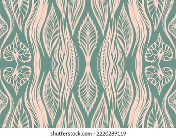 Ikat border. Geometric folk ornament. Tribal vector texture. Seamless striped pattern in Aztec style. Ethnic embroidery. Indian, Scandinavian, Gypsy, Mexican, African rug.
