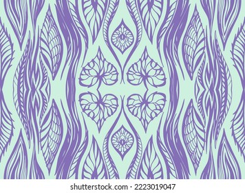 Ikat border. Geometric folk ornament. Tribal vector texture. Seamless striped pattern in Aztec style. Ethnic embroidery. Indian, Scandinavian, Gypsy, Mexican, African rug.