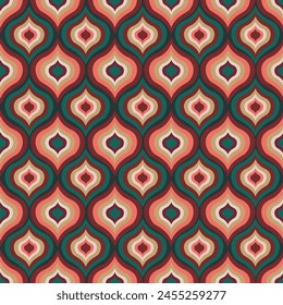 Ikat border. Geometric folk ornament. Tribal vector texture. Seamless striped pattern in Aztec style. Ethnic embroidery. Indian, Scandinavian, Gypsy, Mexican, African rug