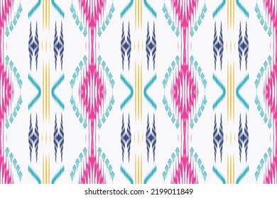 ikat chevron tribal abstract Geometric Traditional ethnic oriental design for the background. Folk embroidery, Indian, Scandinavian, Gypsy, Mexican, African rug, wallpaper.