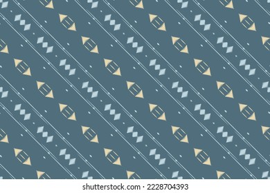 Ikat chevron tribal chevron Seamless Pattern. Ethnic Geometric Batik Ikkat Digital vector textile Design for Prints Fabric saree Mughal brush symbol Swaths texture Kurti Kurtis Kurtas